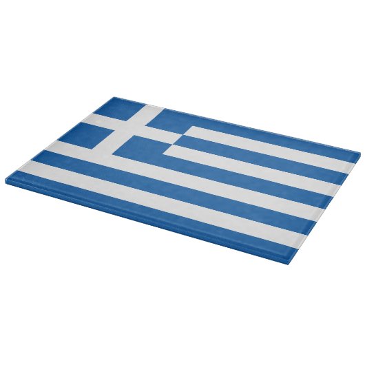 Griekse vlag snijplank (Hoek)
