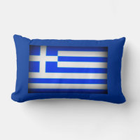 Griekse vlag Socrates Citaat Pillow