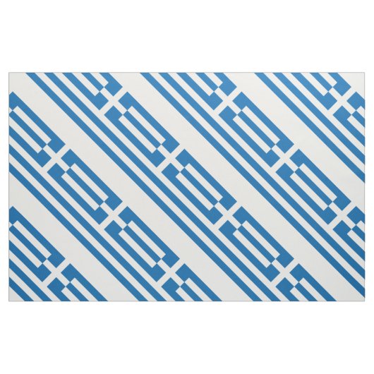 Griekse vlag stof (Yard (91,4 cm))