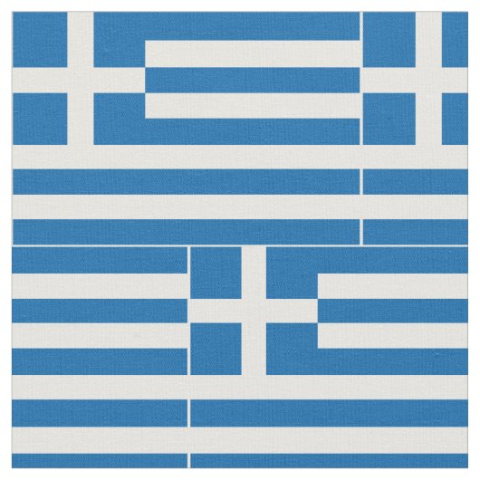 Griekse vlag stof (Close Up)