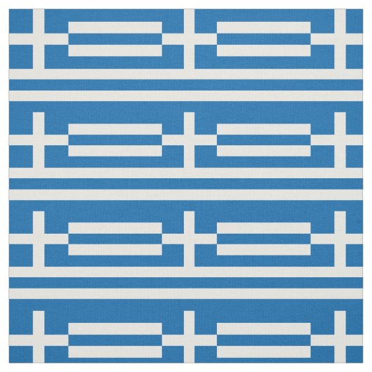 Griekse vlag stof (Swatch)