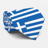 Griekse vlag stropdas (Opgerold)