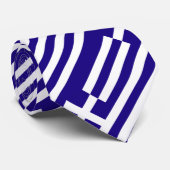 Griekse vlag stropdas (Opgerold)