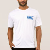 Griekse vlag t-shirt (Voorkant)