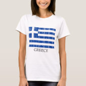  Griekse vlag T-shirt (Voorkant)