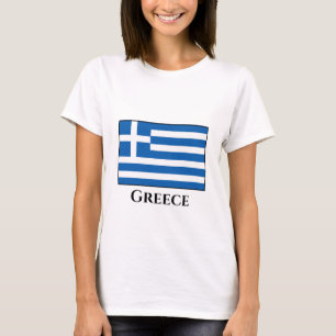 Griekse vlag t-shirt