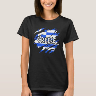 Griekse vlag t-shirt