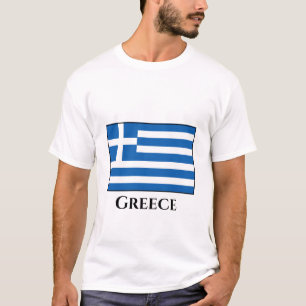Griekse vlag t-shirt
