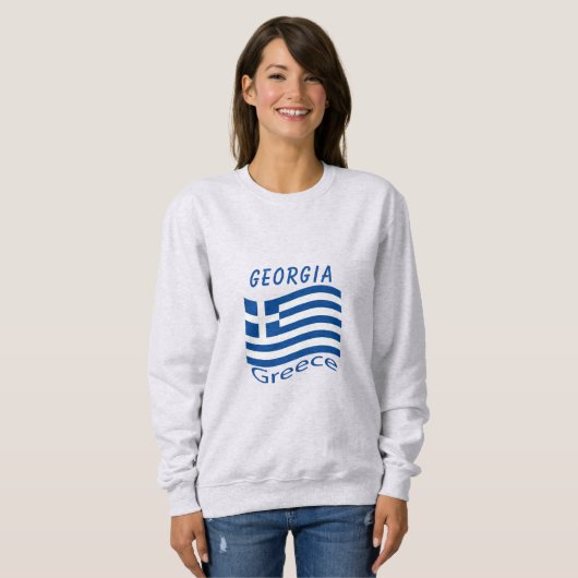 Griekse vlag T-Shirt (Voorkant volledig)