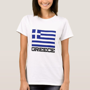 Griekse vlag t-shirt