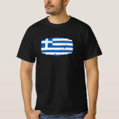 Griekse vlag t-shirt (Voorkant)