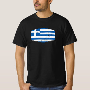 Griekse vlag t-shirt