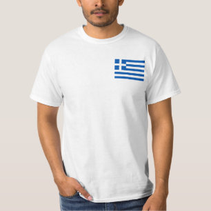 Griekse vlag t-shirt