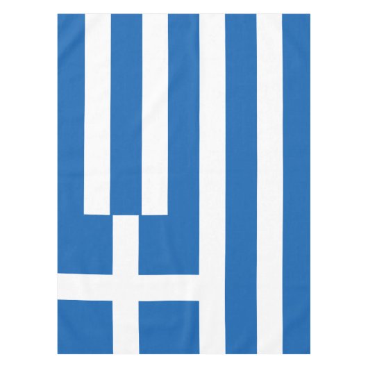 Griekse vlag tafelkleed (Voorkant)