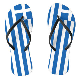 Griekse vlag teenslippers