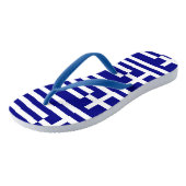 Griekse vlag teenslippers (Schuin)