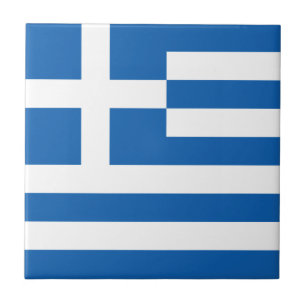 Griekse vlag tegeltje