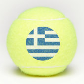 Griekse vlag tennisballen (Voorkant)