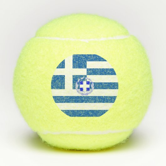 Griekse vlag tennisballen (Voorkant)