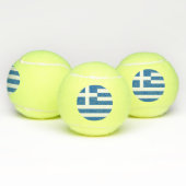 Griekse vlag tennisballen (Multi)