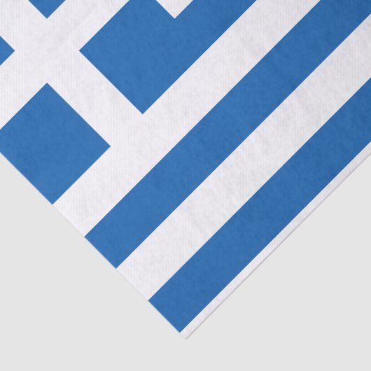 Griekse vlag tissuepapier (Detail)
