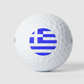Griekse vlag Totaal Golfballen (Voorkant)