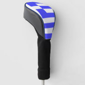 Griekse vlag Totaal Golfheadcover (Schuin)