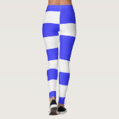 Griekse vlag Totaal Leggings (Achterkant)
