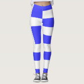 Griekse vlag Totaal Leggings (Voorkant)