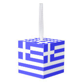 Griekse vlag Totaal Ornament (Achter hoekig)