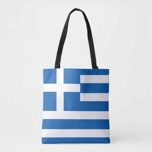Griekse vlag tote bag (Voorkant)