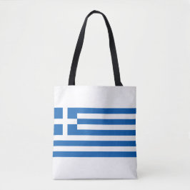 Griekse vlag tote bag