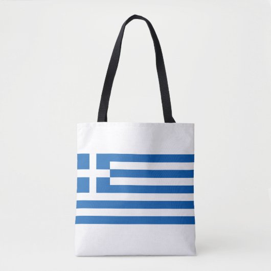 Griekse vlag tote bag (Voorkant)