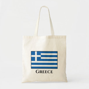 Griekse vlag tote bag