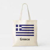 Griekse vlag tote bag (Achterkant)
