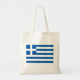 Griekse vlag tote bag