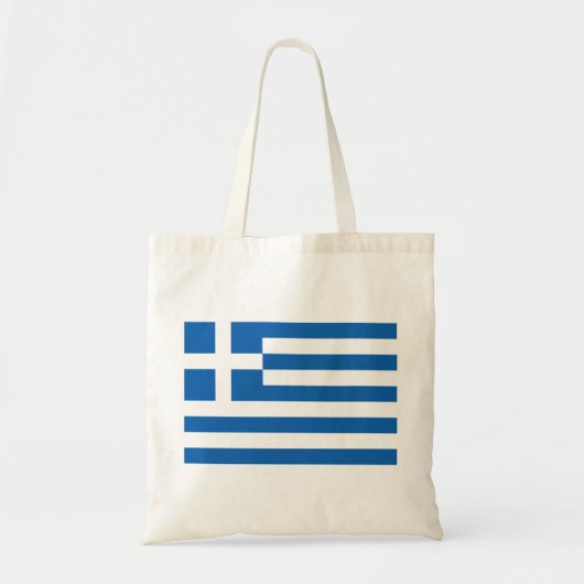 Griekse vlag tote bag (Voorkant)