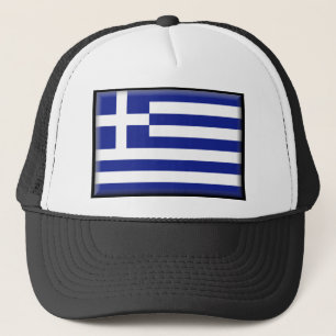 Griekse vlag trucker pet