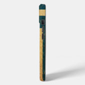 Griekse Vlag Vintage Grunge Case-Mate iPhone Case (Achterkant / Links)