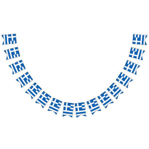 Griekse vlag vlaggetjes