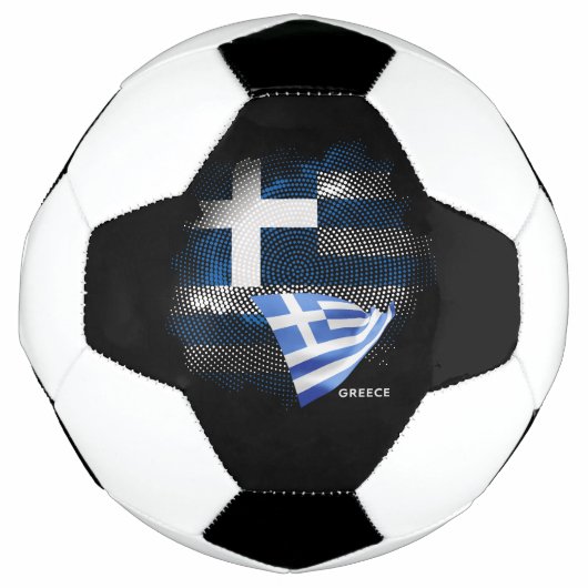Griekse vlag voetbal (Voorkant)