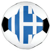 Griekse vlag voetbal (Gedraaid)