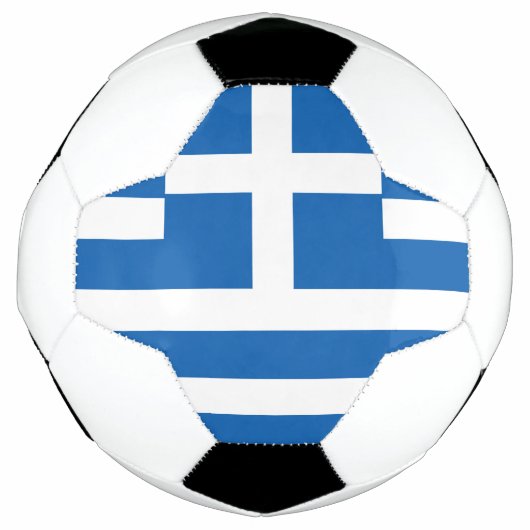 Griekse vlag voetbal (Voorkant)