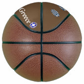 Griekse vlag voor vingerafdrukken basketbal (Rechts)