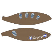 Griekse vlag voor vingerafdrukken basketbal (Panelen)