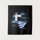 Griekse vlag wandkleed (Voorkant)