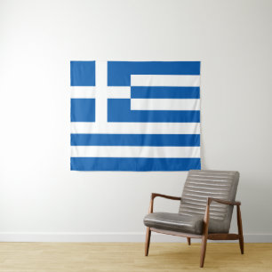 Griekse vlag wandkleed