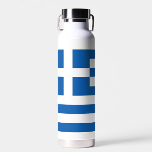 Griekse vlag waterfles