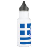 Griekse vlag waterfles  (Links)