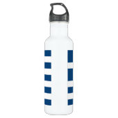 Griekse vlag waterfles  (Achterkant)
